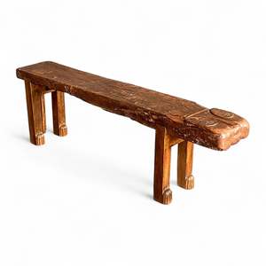 Banc pour chat de style vintage rustique, design en bois fait main - Product Image 1