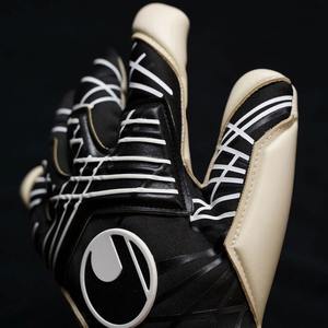Fabricante personalizado Guantes de portero Neopreno Alemán Cuarzo Látex Agarre Fútbol 4mm guantes de portero - Product Image 4