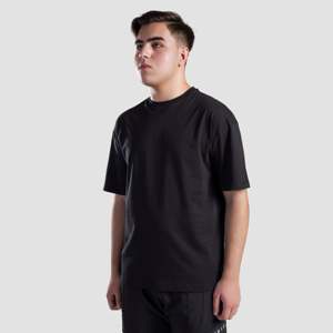 เสื้อยืดเยาวชนรุ่นทูธส์ทเทสต์สีดำ ผ้าเจอร์ซีย์ 180 กรัม ดีไซน์แบบบีบอัด พร้อมงานปักแบบกำหนดเองและงานสกรีน - Product Image 3