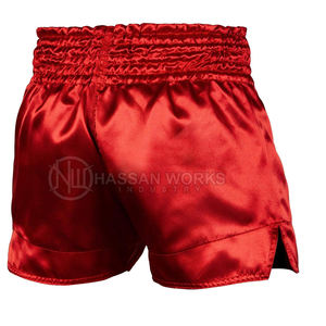Shorts de boxe pour hommes légers, personnalisables, confortables, à taille élastique, respirants, séchage rapide, 100% polyester, service OEM - Product Image 5