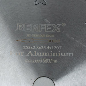 Hoja de sierra circular TCT soldada con láser industrial de buena calidad corte de aluminio profesional OEM ODM - Product Image 4