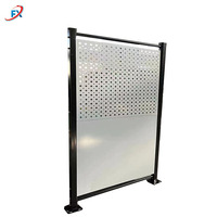 Máquina recubierta de PVC de gran oferta y valla de taller de Panel de barrera de seguridad de Robot