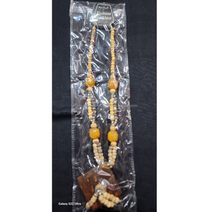 Collares de cuentas de resina colgantes de mosaico de joyería de moda bohemia de diseño al por mayor para uso de niñas y mujeres europeas. - Product Image 2