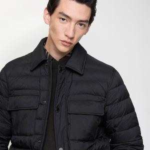 Chaqueta Acolchada Cálida, Transpirable y Ecológica de Alta Calidad, Ropa Exterior Informal para Hombre, Chaleco con Cuello Alto, Invierno, Logotipo Personalizado - Product Image 5