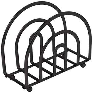 Metal napkin holder adds elegance and function to dining table <b>kitchen</b> or countertop keeps napkins <b>organized</b> and easy to access - Product Image 6