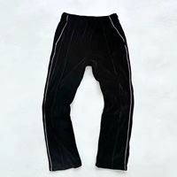 Ensemble de survêtement 2 pièces pour homme, style tendance, écologique, coupe-vent, respirant, séchage rapide, grande taille, logo personnalisé, velours 100% coton