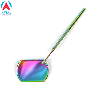 Espejo de pestañas 2025 para extensiones de pestañas, espejo de pestañas extra grande de 60mm, espejo de maquillaje de acero inoxidable desmontable - Product Image 2