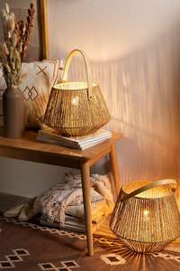 Boho ธรรมชาติการตกแต่งที่ทันสมัยผู้ถือโคมไฟเทียน-แสงเทียน - Product Image 2