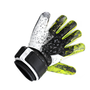 Finger Support <b>Latex</b> Goalkeeper <b>Gloves</b> Protection Soccer Football Durable Lace up Closure Bulk Wholesale OEM Manufacturer - Product Image 2