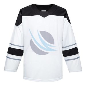 Custom Ice Hockey Jersey Color 100% <b>Polyester</b> Sports Team Training Wear for Adult Size Quick Dry Breathable Ice Hockey Jersey - Product Image 2