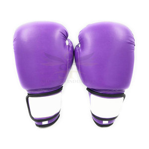 Gants de boxe en cuir conçus sur mesure pour enfants professionnels et résistants pour la pratique des arts martiaux - Product Image 3