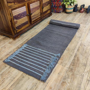 Tapis de Yoga de luxe tapis d'entraînement de Fitness tapis de gymnastique à domicile tapis en coton Extra Long cadeau pour mariage - Product Image 3