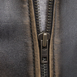 แจ็คเก็ตหนังลำลองผู้ชายรุ่นใหม่ล่าสุด สไตล์ไฮสตรีท ลายเรียบ กันน้ำ ระบายอากาศ กันลม คุณภาพสูงสำหรับฤดูหนาว - Product Image 5