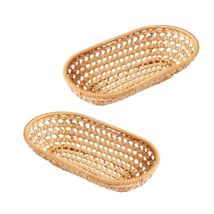 Panier/plateau en rotin en osier personnalisable au Vietnam pour la maison et la cuisine - Product Image 1