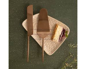 Shiny <b>Cake</b> <b>Server</b> and <b>Cake</b> Knife Set Designer Handle and Plated Finishing Home Decor Hotel and Wedding Decor Metal <b>Cake</b> Set - Product Image 3