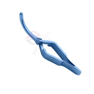 Pinza Bulldog DEBAKEY de 7.5 cm, de Acero Inoxidable, Atraumática, con Recubrimiento Azul, Certificación CE, Pinza Quirúrgica Vascular para Microcirugía - Product Image 3