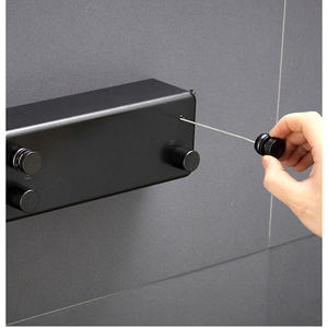 Nouveaux supports en acier inoxydable, en plastique, portables, intérieurs, robustes, extérieurs, rétractables, pour <span class=keywords><strong>linge</strong></span> - Product Image 3