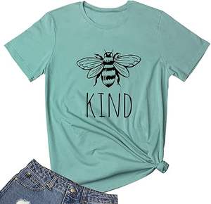 T-shirts graphiques amusants et mignons pour femmes - Product Image 5
