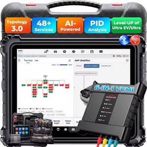 Probador de Baterías Ultra S2 AI 2025 6 en 1, Topología VCMI2 3.0, Motor Truspeed 12V, Pantalla LCD, 1W, Sin Necesidad de Alimentación, Garantía de 12 Meses - Product Image 1