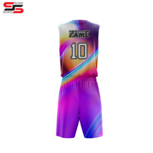 Robe en jersey de basket-ball avec design personnalisé maillot de basket-ball de performance en maille réversible maillot de basket-ball 4XL - Product Image 6