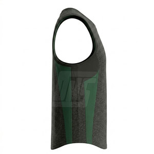 Débardeur sans manches pour homme de qualité supérieure, conçu avec un tissu extensible doux pour la gym, la course à pied et les activités sportives - Product Image 3
