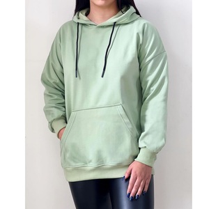 Nueva Sudadera con Capucha de Forro Polar Holgada para Mujer, Otoño Invierno, Sudadera con Capucha de Moda Urbana con Cordón Grueso, Proveedor de BD - Product Image 2