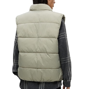 Personalizado de los hombres de invierno sin mangas de cuello alto de punto Gillet chaqueta impermeable a prueba de viento transpirable Spandex/poliéster High Street - Product Image 6