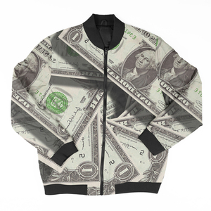 Chaqueta de bombardero de sublimación personalizada de alta calidad, chaqueta universitaria para hombre con estilo informal con estampado de sublimación - Product Image 5