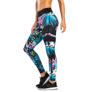 Vente en gros de leggings femme taille haute pour femme avec sublimation personnalisée nouveauté 2023 design avec polyester/coton 100% - Product Image 2