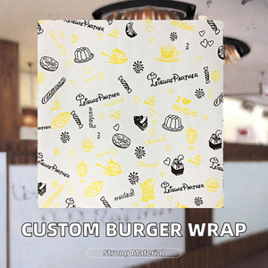 New Arrival 2025 Wholesale Disposable PE <b>Greaseproof</b> Custom Printing Food Grade Biodegradable Food Safe <b>Paper</b> Roll for Bread - Product Image 2