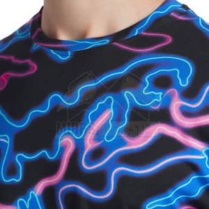 เสื้อยืดผู้ชายน้ำหนักเบาแห้งเร็วพิมพ์ลายแฟชั่นสำหรับใส่กลางแจ้ง - Product Image 5