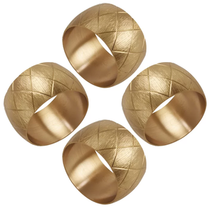 Design de maison de haute qualité porte-rond de serviette en métal maison fêtes de mariage restaurant table à manger accessoire porte-papier de soie - Product Image 4