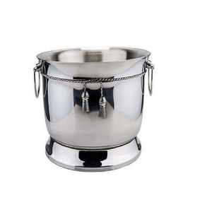 ustomizable Capacity White Coated Metal <b>Ice</b> <b>Bucket</b> for Wedding Parties Wine Cooling <b>Beverage</b> <b>Tubs</b> for Weddings & Events Use - Product Image 5