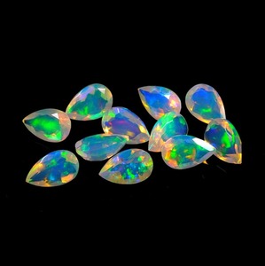 Alta calidad Natural etíope Multi-Fair Opal Pear Cut Loose Crystal Gemstone Bestseller por Indian Seller Jaipur Mayorista - Product Image 4