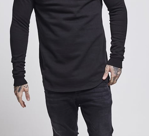 High Quality Custom Pullover <b>Black</b> <b>Plain</b> No String Hoodies Men Boxy 100% Cotton <b>Hoodie</b> Blank Sweatshirt - Product Image 4