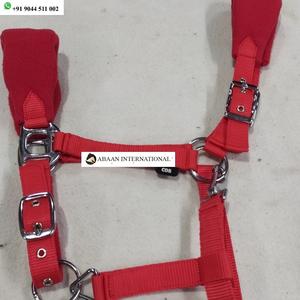 ผ้าฟลีซบุนวมเชือกแขวนคอม้าพร้อมอุปกรณ์จากจีนปลอกคอไนลอนนุ่มปรับได้ทนทานสำหรับใช้ในชีวิตประจำวัน - Product Image 4