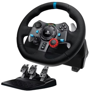 Volant de jeu de simulation de conduite Logitech G29 d'origine, compatible avec PS4, PC, PS3, joystick filaire - Product Image 4