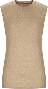 Camiseta sin mangas de entrenamiento personalizada de talla grande para hombre, camiseta informal de algodón sin mangas para gimnasio, ajuste muscular de secado rápido para ropa deportiva atlética - Product Image 2
