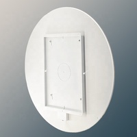 Modern Design Wall-Mounted LED Glass Bath Mirror 500W Fast Heating Infrared Electric Heaters Solar-Powered Backlit Graphene