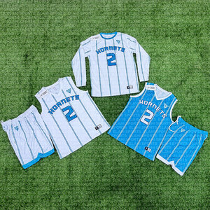 Paquete de Uniforme de Baloncesto Personalizado por Sublimación 2026, Camiseta de Manga Larga, Pantalones Cortos, Secado Rápido y Transpirable - Product Image 1