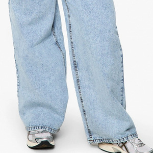 Pantalones vaqueros de mezclilla de diseño de marca 2025 para mujer, pantalones vaqueros lavados con ácido de estilo holgado para mujer, pantalones de calle al por mayor para mujer - Product Image 6
