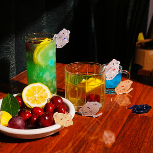 Palillos Personalizados para Bebidas de Acrílico Perlado Brillante, con Logotipo Personalizado, Reutilizables, para Cócteles, Promocionales, al por Mayor - Product Image 1