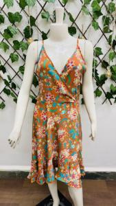 2023 printemps été femmes ethnique longue Maxi robe imprimé fleuri vêtements décontractés avec manches Midi longueur robes d'été - Product Image 3