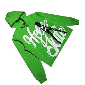 โลโก้ที่กําหนดเอง 3Dพัฟพิมพ์ 2024 Customพิมพ์Hoodiesเสื้อขนาดใหญ่CroppedดิบHem Streetผู้ชายพัฟHoodie - Product Image 2