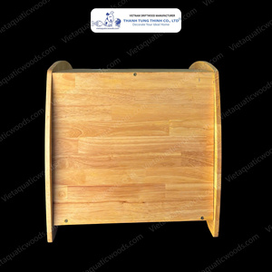 Maisonnette en bois pour chats, petite taille, usage intérieur, durable, style villa, design simple, utilisable toute l'année, fabriquée au Vietnam - Product Image 3
