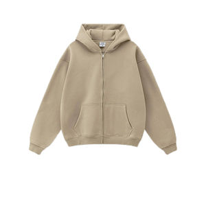 Sweat à capuche vierge en pur coton 345gsm, prix raisonnable - Product Image 4