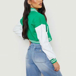 Chaqueta Corta Personalizada para Mujer, Chaqueta de Invierno con Logotipo Personalizado, Hecha en Pakistán - Product Image 4