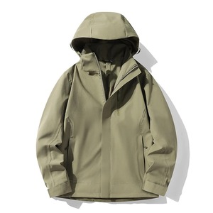 Sweats à capuche zippés oversize pour hommes, en coton épais respirant de 350 grammes, avec épaules tombantes et poche unie, haute qualité - Product Image 2