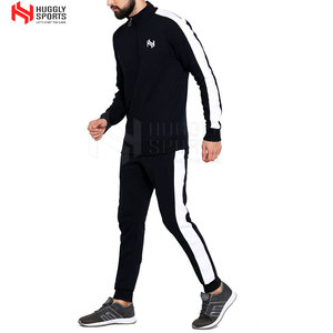 Uso al aire libre Plus Size Custom Logo Chándales para hombres 100% Algodón Último estilo Material duradero Hombres Chándal - Product Image 2