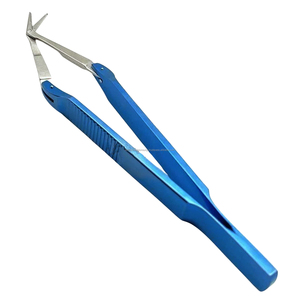 กรรไกรผ่าตัดตาแบบแมนนวล ไทเทเนียม สำหรับถอดเลนส์ ยี่ห้อ WORLD PRECISION SURGICAL เครื่องมือผ่าตัดจุลศัลยกรรมตาที่มีความแม่นยำสูง - Product Image 1